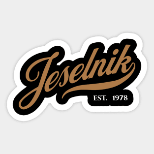 Jeselnik est 1978 Sticker